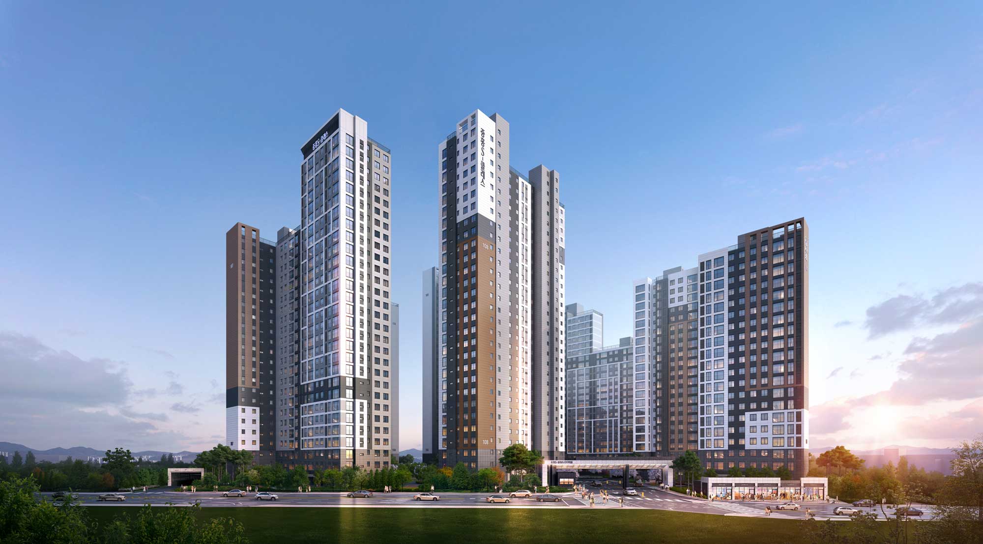 익산중흥S클래스 퍼스트파크 조감도 1